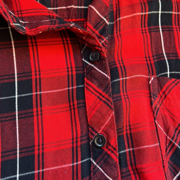 Plaid Button-Up - Picture 3 of 5
